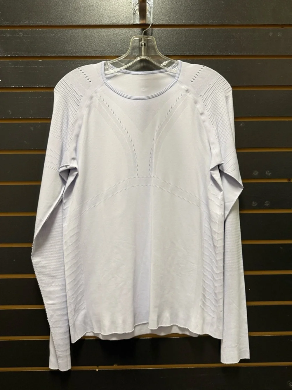 Lululemon Light Speed Seamless LS Top Cool Breeze Run Gym M